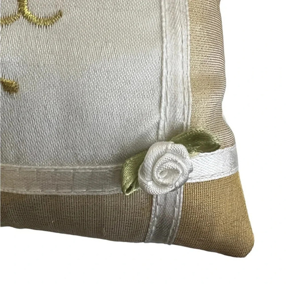 Mother By Chance Friend By Choice Satin Pillow - Picture 2 of 3